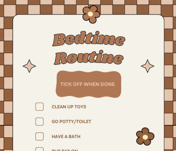 Bedtime Routine Chart